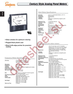 LS-110,0-150 VAC datasheet  